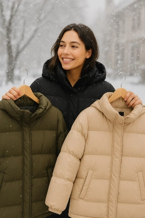 6 трендовых пуховиков ZARA для зимы 2025: стиль + тепло в идеальном балансе